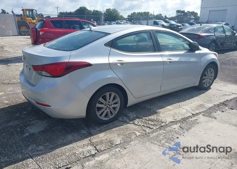 2014 Hyundai Elantra Se/Sport/Limited z USA, uszkodzony, nr VIN KMHDH4AE3EU037406